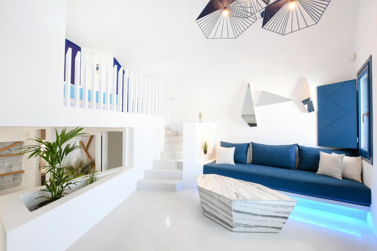 Blue White Residence Monólithos Exterior foto